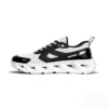 white-and-black-training-shoes-tg2607 TG2607 Flexible Flat Sole Training Shoes with Textile Upper for Men and Women