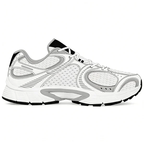 RN2602 Knit Running Shoes with Foam Midsole and Heel Support for Men and Women