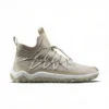 wide-toe-beige-barefoot-shoes-supplier BF2604 Barefoot Shoes Lightweight Mid-Cut Walking Shoes with Wide Toe Box