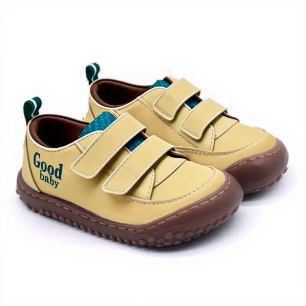 KS2605 Kids Walking Shoes with Hook-and-Loop Strap and Non-Slip Sole for Kids